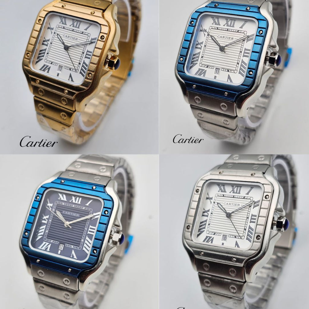 ⌚RELOJ SANTOS CARTIER PLATEADO⌚