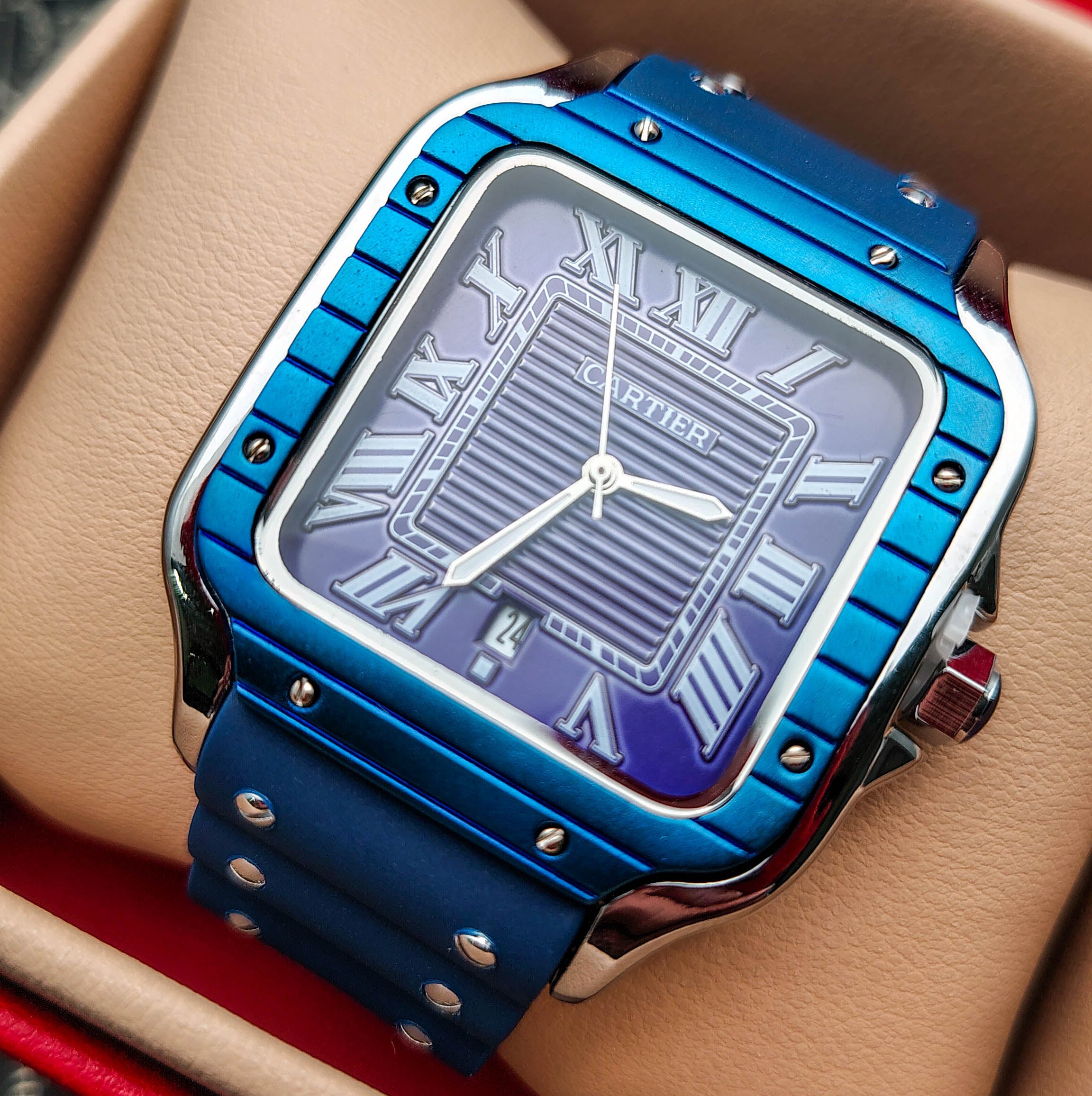 ⌚ CARTIER SANTOS PREMIUM EDITION ⌚