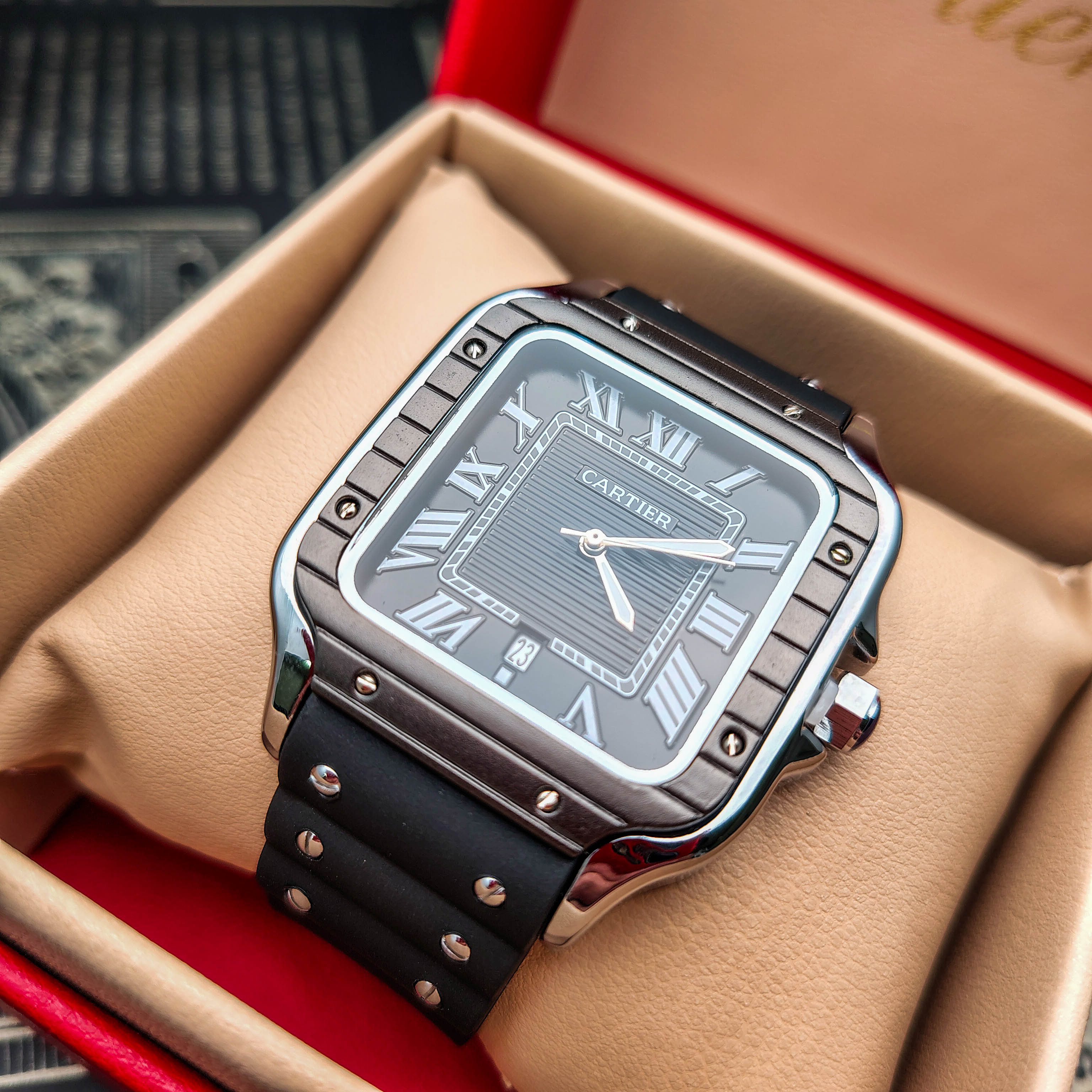⌚ CARTIER SANTOS PREMIUM EDITION ⌚