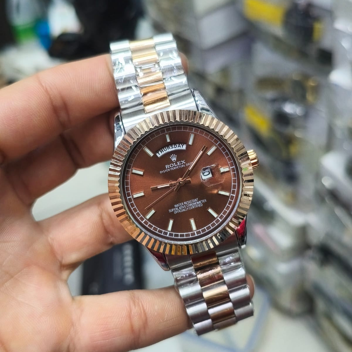 ⌚Rolex Presidencial Doble Calendario⌚