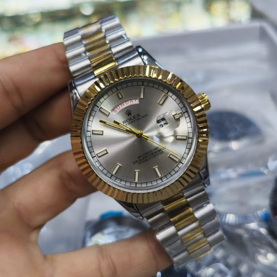 ⌚Rolex Presidencial Doble Calendario⌚