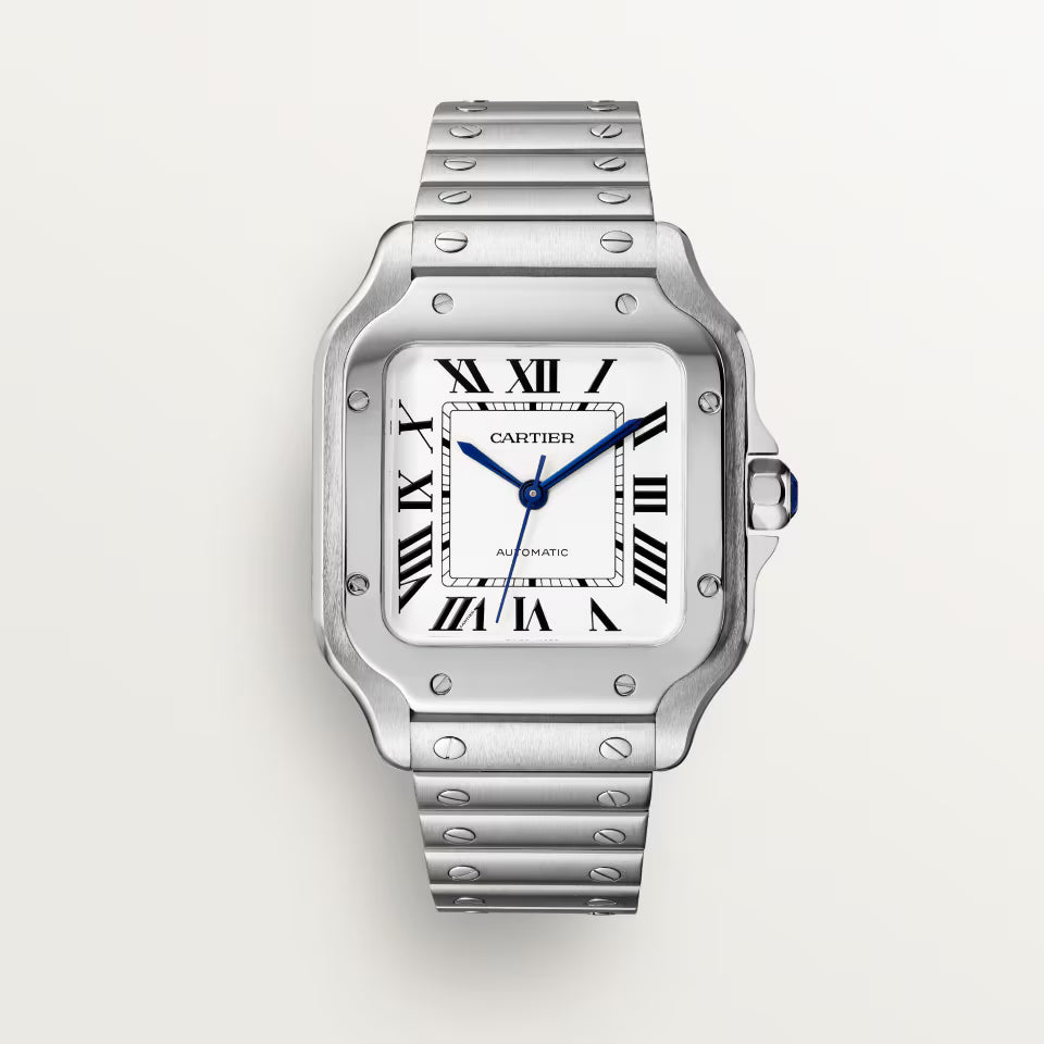 ⌚RELOJ SANTOS CARTIER PLATEADO⌚
